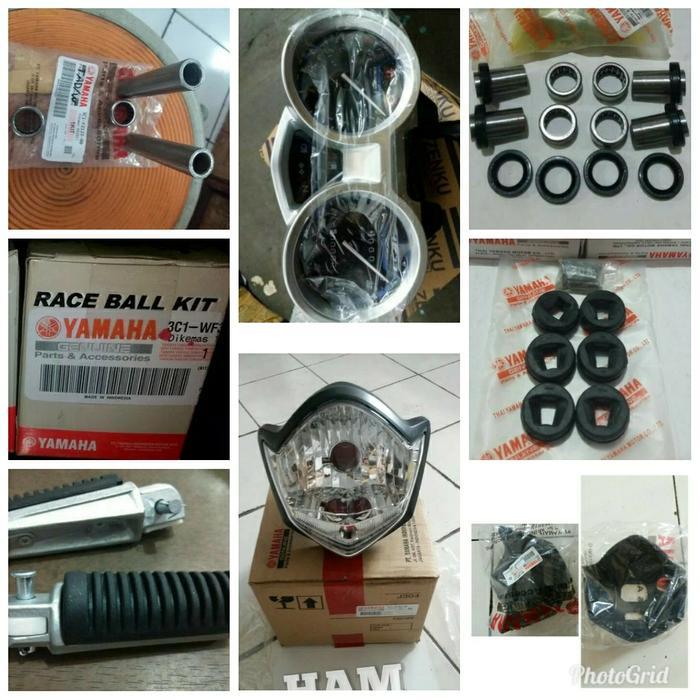 Bos arm vixion karet kopling komstir lampu depan batok dll vixion
