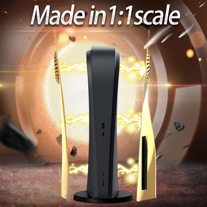 For PS5 Electroplating Faceplate Hard Shell for Playstation 5