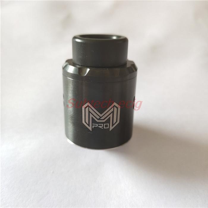 Mesh Pro RDA  25mm Single Coil Dual Coil 810 Delrin Drip Tip with