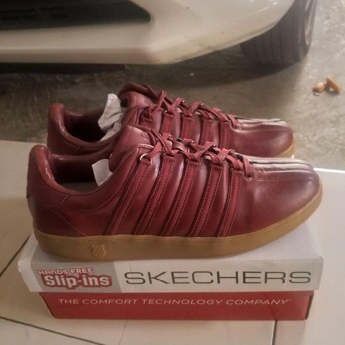 sepatu second k-swiss classic vn size 47 original ada minus