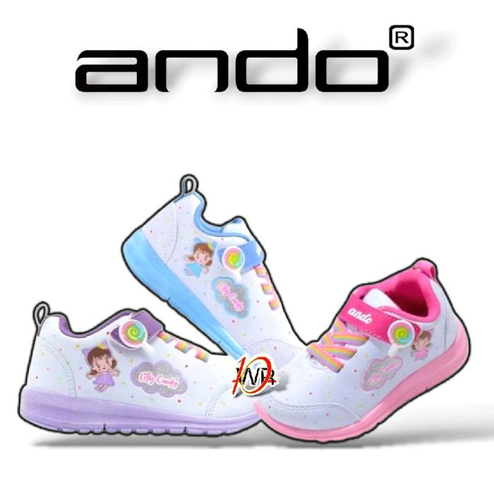 ANDO - Sepatu Ando Lily Candy Size 25-28 Original