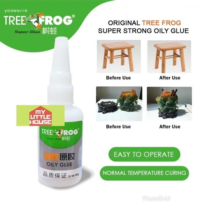 Lem Tree Frog / Lem Setan Super Glue Serbaguna kuat Cairan Perekat Lem Korea Universal / Lem Sepatu
