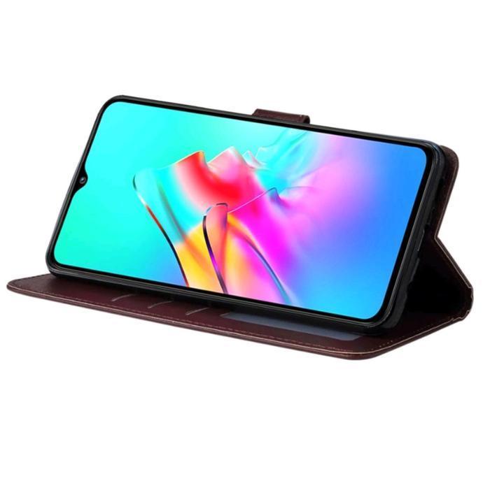 Flip Wallet For Realme C12 Narzo 30A Narzo 20 Premium Casing Handphone Cover Case Promo Terbaru