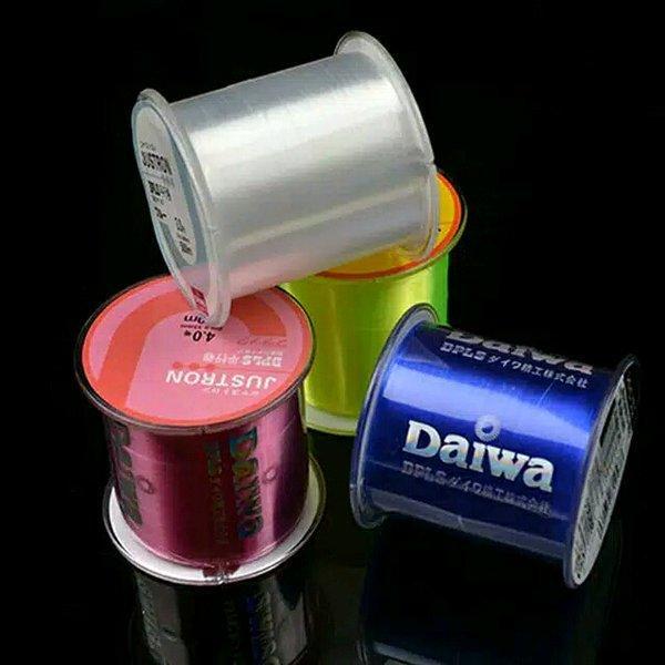 Senar Benang Tali Pancing Nylon Super Daiwa Justron 500m 300m 100m Nylon Series Braided 500 300 100