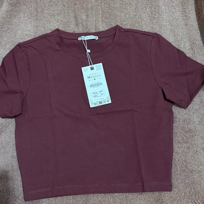 CROPTOP BRANDED NEW TAG ORIGINAL 100% - Baju Atasan Wanita dengan Label Asli dan Kualitas Terbaik