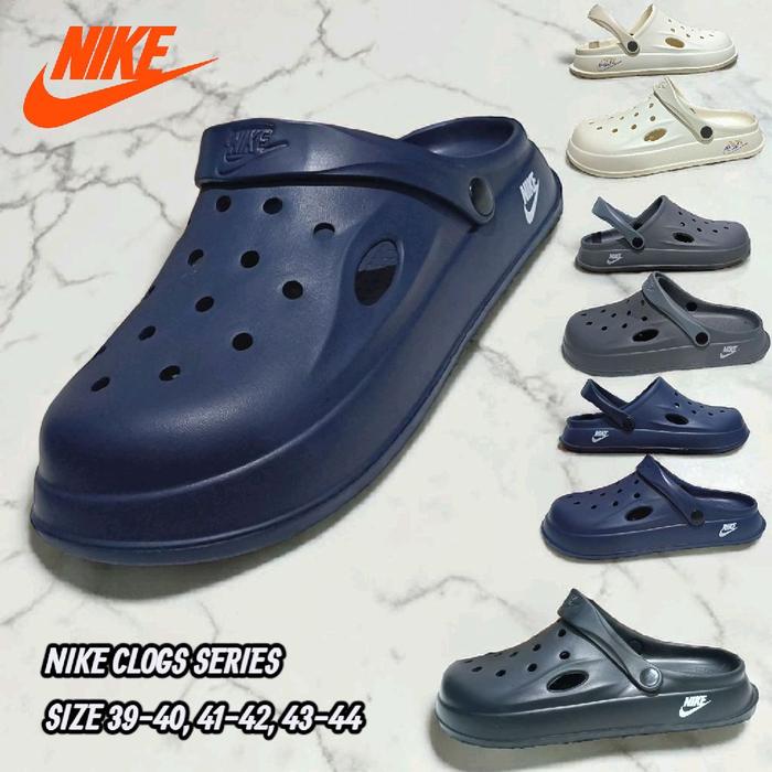 nike Sepatu Sandal Selop Baim Clogs Kodok sandal Slide diatro Pria Casual Eva Cowok Stylish Terbaru 