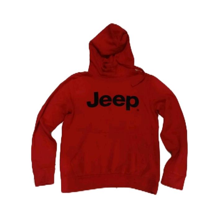 Hoodie merah by Jeep size M