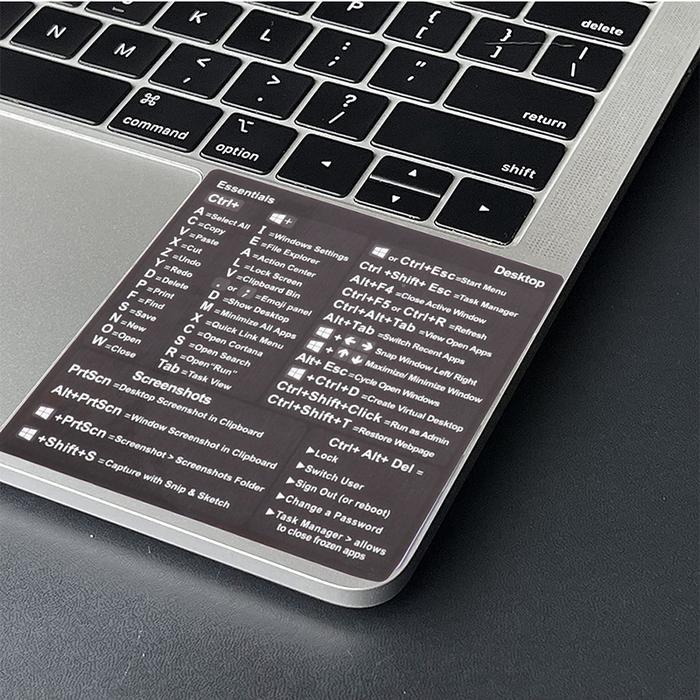 Windows PC Reference Keyboard Shortcuts Sticker For PC Laptop Desktop
