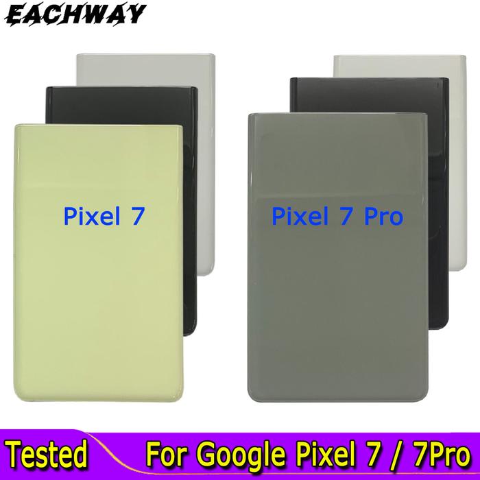 Pixel7 For Google Pixel 7 Pro Battery Cover Door Rear Glass Battery