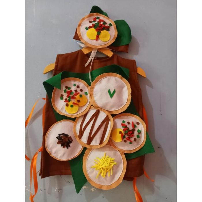 Termurah !! Kostum Serabi Kue Tradisional