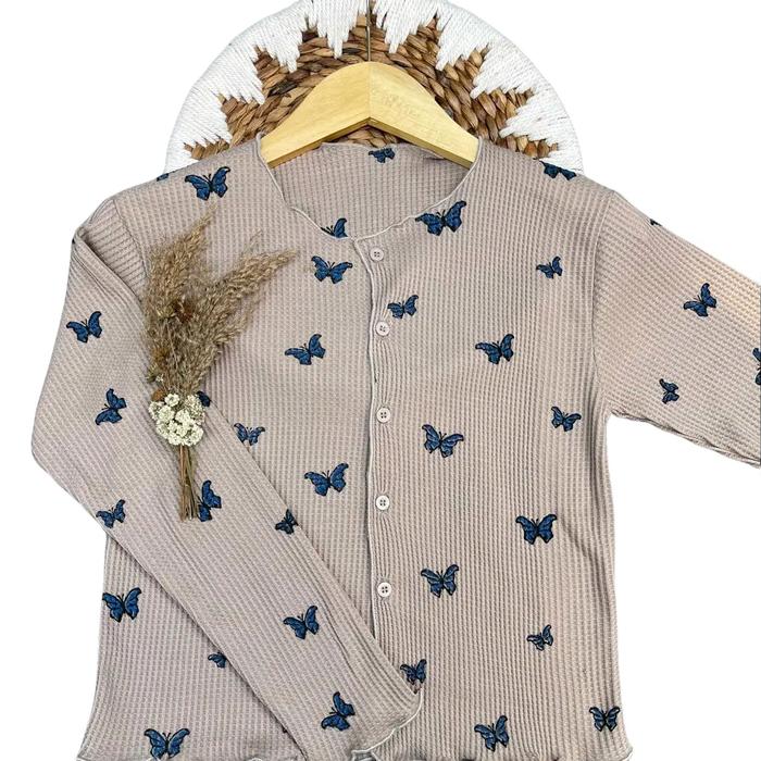 cardingan motif wafer cardigan wafer kekinian