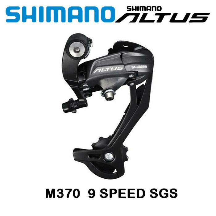 SHIMANO ALTUS RD M370 SGS Derailleur Belakang, Sangkar Panjang 9