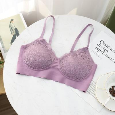 Terlaris- Braseamless Nyaman Anti Nyiplak Pink Bh Tipis Kemben Wanita Busa -Gratisongkir