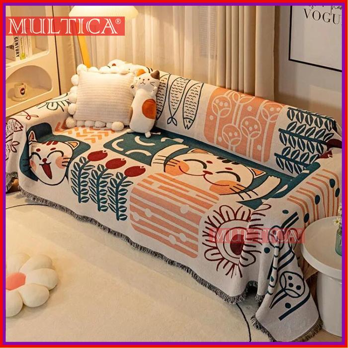 Multica Selimut Sofa Nordic Blanket Multifungsi Cover Sofa sarung sofa throw blanket Penutup Sofa
