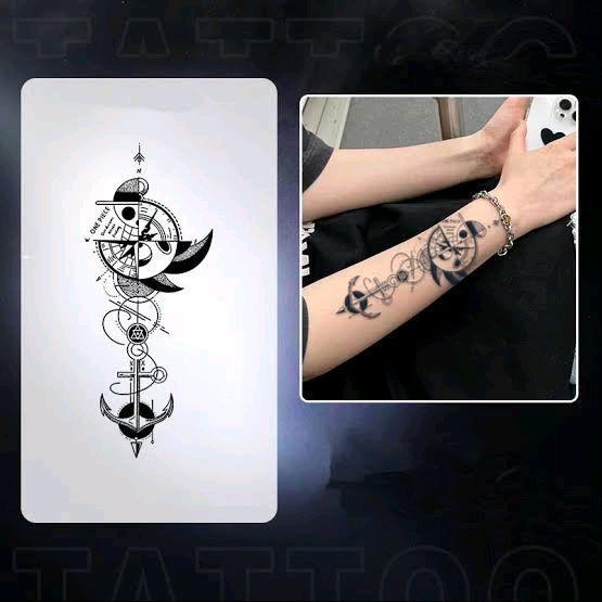 tatto temporary tahan air