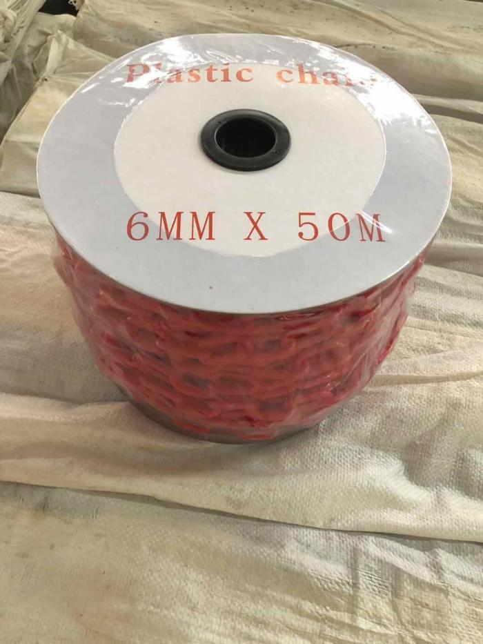 Plastic Chain Rantai Plastik 6mm X 50M Rantai plastik ukuran 6mm x 50 #gratisongkir