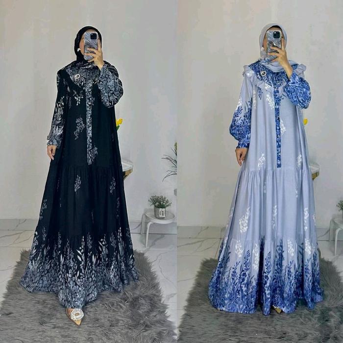 gamis set hijab amora super adem
