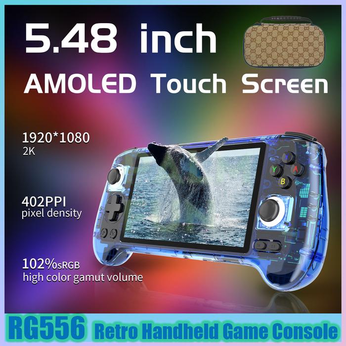 RG556 Handheld Game Console 1080*1920 Android 13 System RG 556 5.48