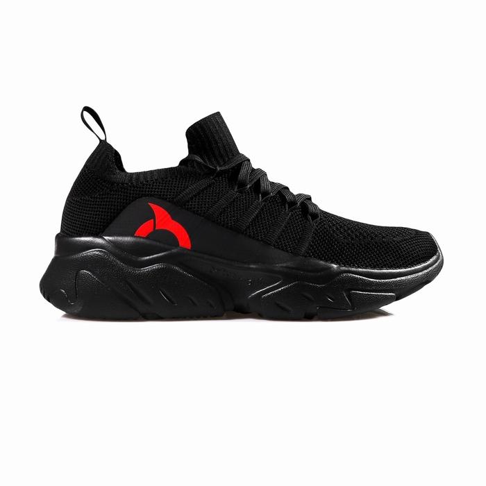Ortuseight Sepatu Sneakers Invaders Encore - All Black