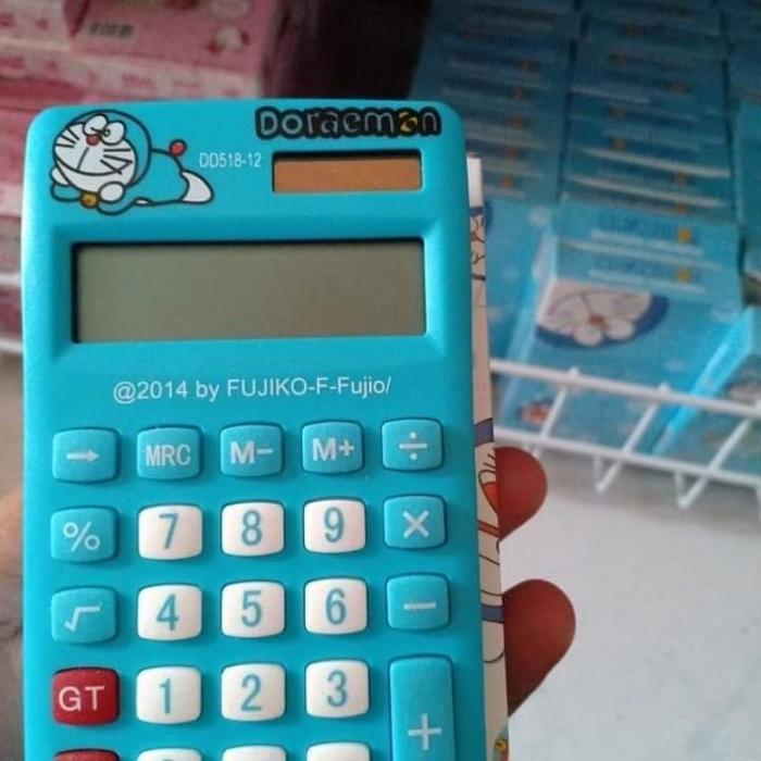 KALKULATOR KARAKTER DORAEMON CALCULATOR LUCU UNIK MINI DORA EMON HELLOKITTY HELLO KITTY HELO KITY KI