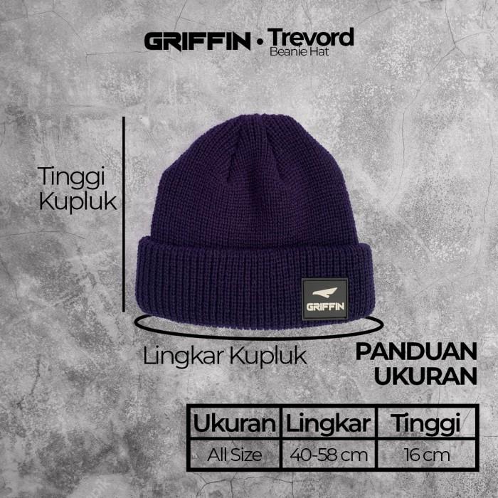 100% NEW KUPLUK PRIA BEANIE HAT KEREN TREVORD BY GRIFFIN