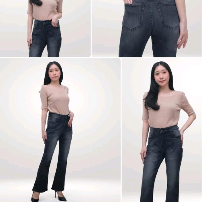 Celana Felino Jeans Wanita Model Cutbray Kaki Lebar dengan Desain Trendy dan Nyaman untuk Gaya Sehar