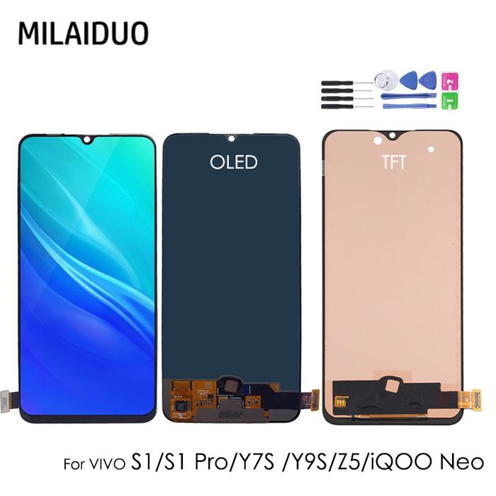 Display TFT/OLED Untuk VIVO S1 1907/S1 Pro1920/Y7S 1907/Y9S/Z5