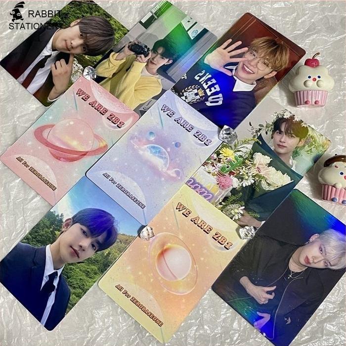 (50 Lembar) Photocard Rainbow Hologram/2 sisi MEMBER Nct DREAM New Jeans AESPA TXT IVE Kartu Foto-Ra