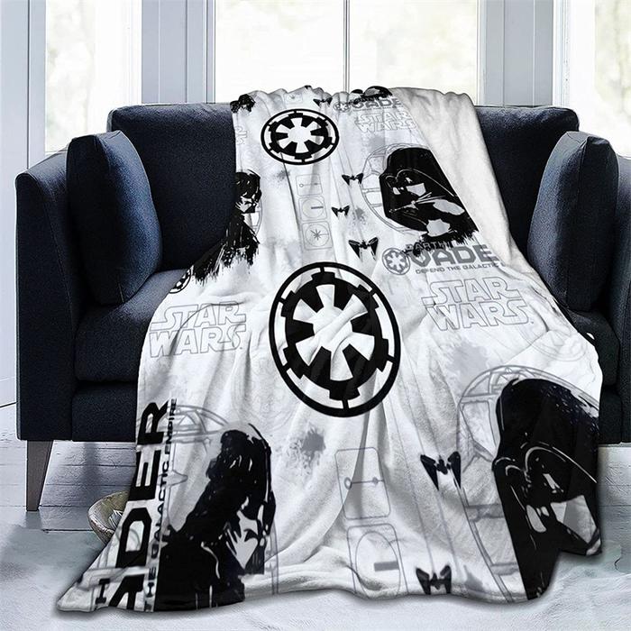 Black War And Star Space Navajo Cubre Throw Blanket 3D Print Sherpa