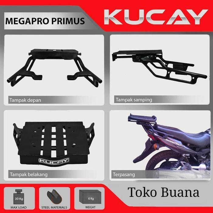 Bracket Box Motor Kucay Honda Megapro Primus / Megapro generasi kedua