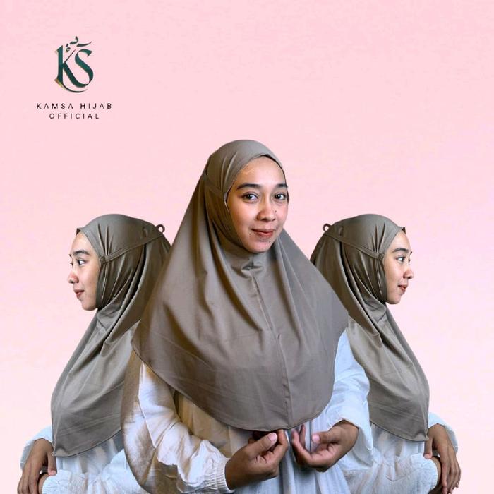 hijab bergo maryam ukuran M/maryam bergo/ Kerudung Instan Wanita Dewasa Muslim