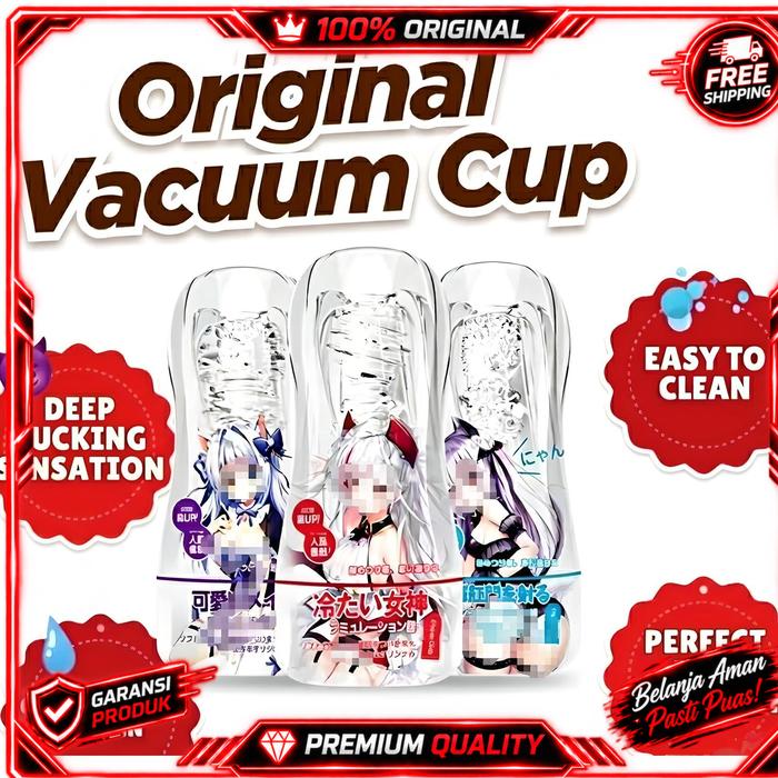 Canine - 3D Orignal Tenga Vacuum Snail Cup Anime alat bantu Pria Manual 3D Realistis dari Silikon-fr
