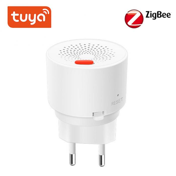 Real-time Tuya Zigbee Tuya Smart Lpg Gas Alarm Detector Wireless