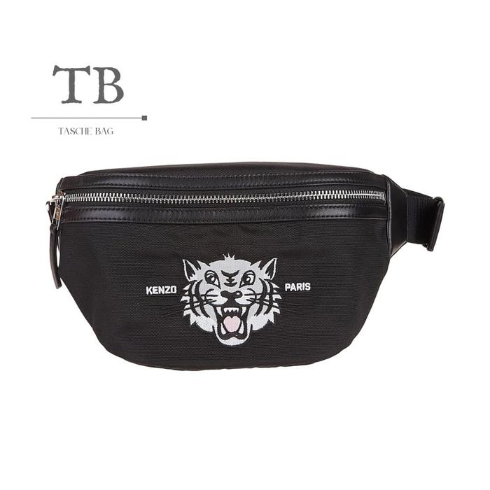 Tas Pria Waistbag Pria Kenzo Varsity Tiger Belt Bag