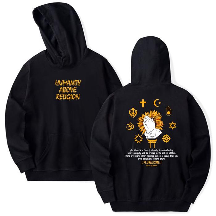 (BISA COD) DBG Jaket Sweater Hoodie Pria Pluralisme- Sweater Jaket Hoodie Pria Wanita Premium Hodie