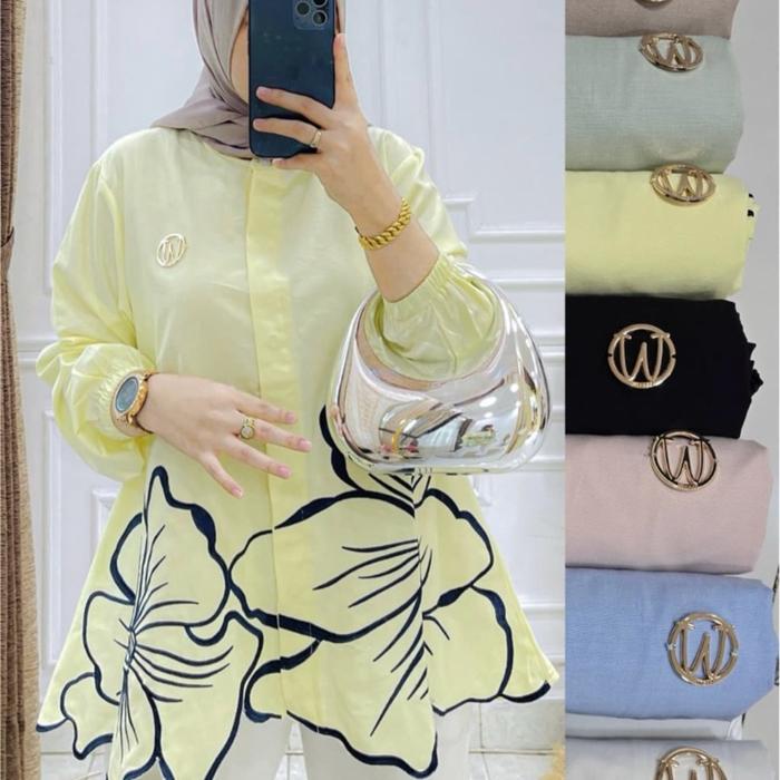 Atasan winody edelwiis / atasan winody / atasan top winody / winody atasan / kemeja winody edelwiis