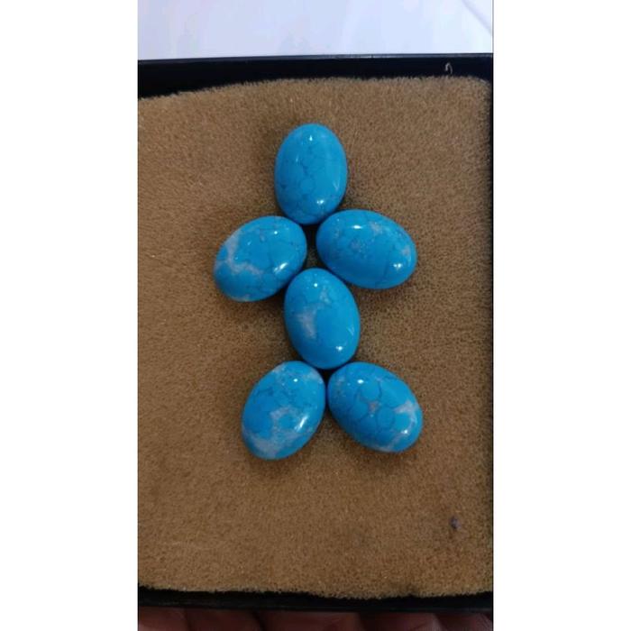 batu akik only pirus mesir serat perak 18x13 mm harga terbaik
