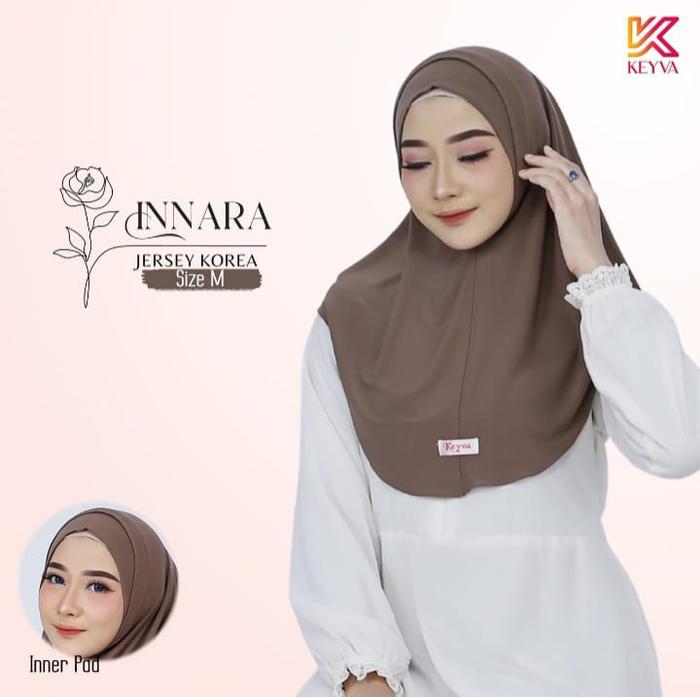 KEYVA - Hijab Innara I Jersey Premium Korea