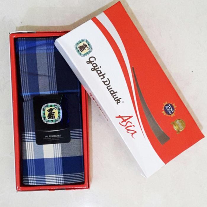 Wadimor Sarung Gajah Duduk Motif Kotak Kombinasi Ukuran Besar Untuk Dewasa Kualitas Terjamin Isi 10P