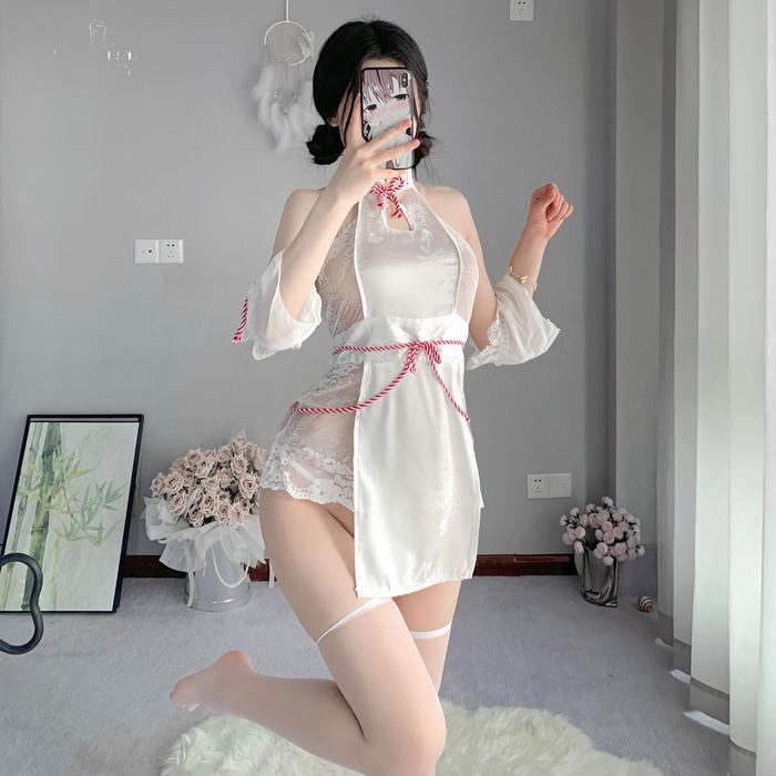 Set Lingerie Sexy Cosplay Costume New Cheongsam China Erotis Hanfu