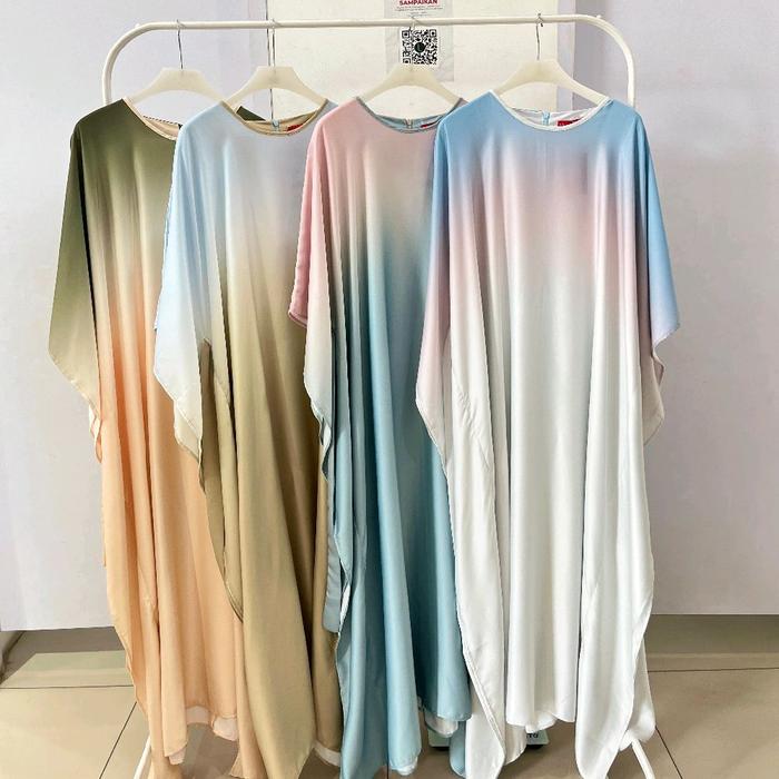 L dress kaftan ombre dauky dress dauky