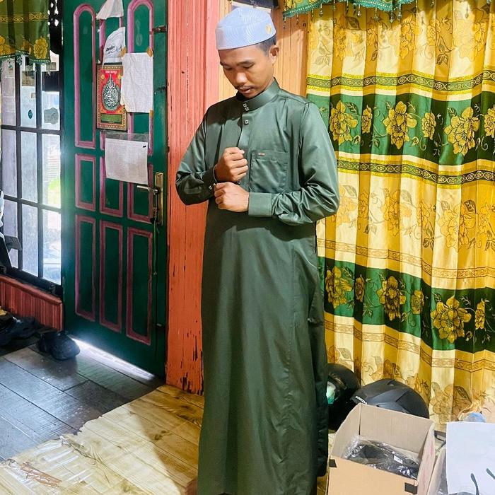 Al-Markaz Gamis Al-Markaz Collection Pakaian Muslim Pria Elegan dan Nyaman