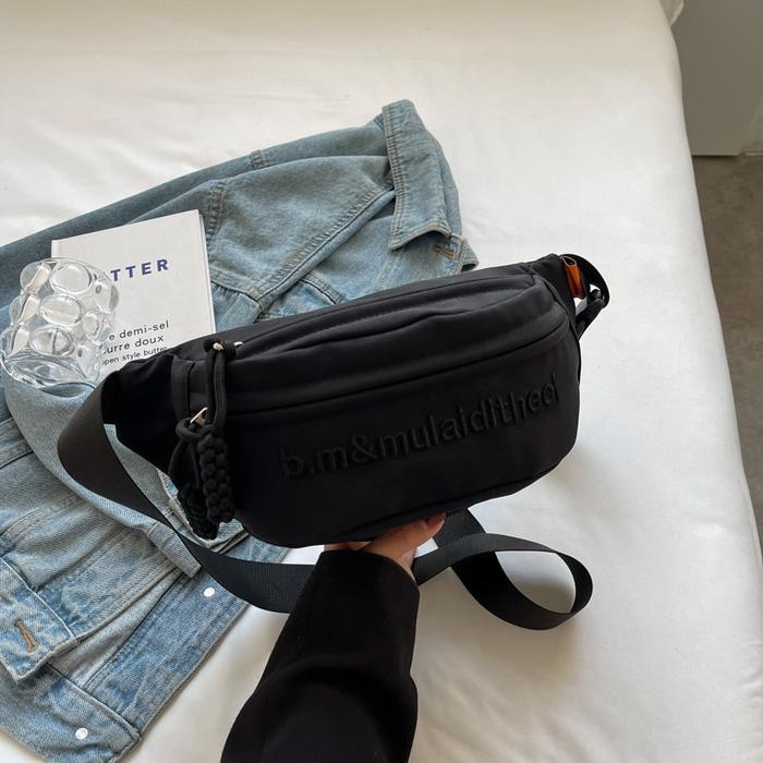 New arrival [d_diana_0805 link eksklusif ]TSONG Waist Fanny Pack untuk Pria Wanita Crossbody Waist B