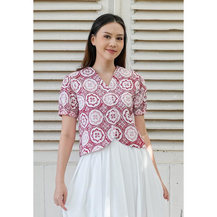 Kichi Batik Blouse Batik Olesia terlaris