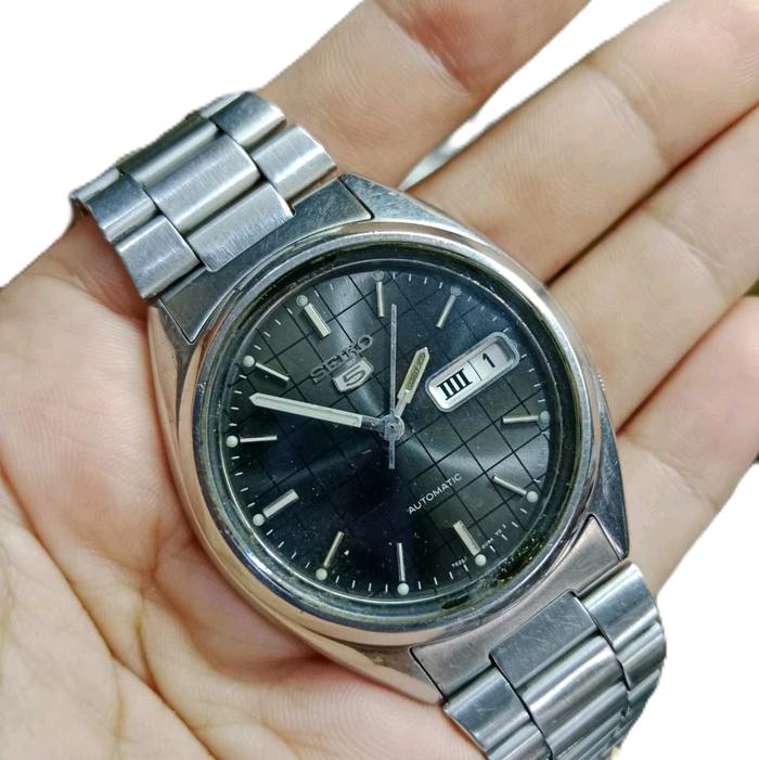 jam tangan SEIKO 7s26-0480/seiko 5 original 21 jewels bekas japan.