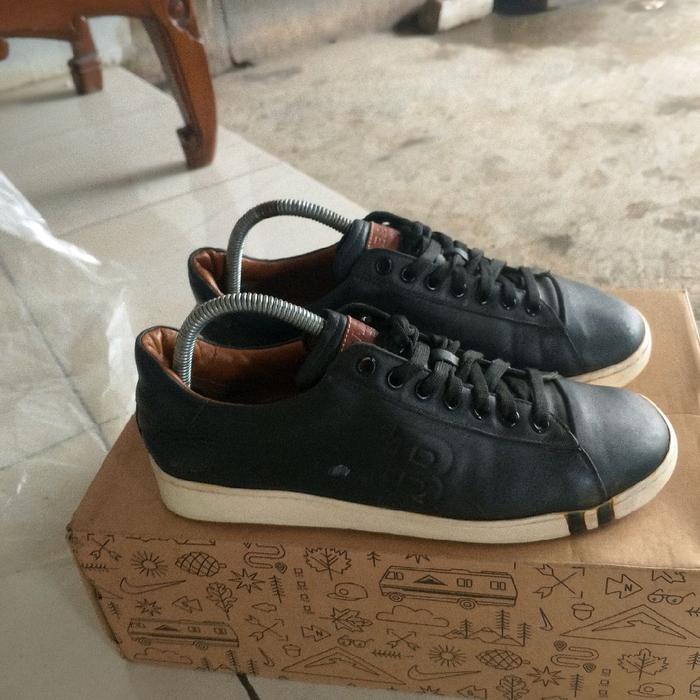 sepatu second branded bally asher size tunggal 7 atau size 40 original authentic