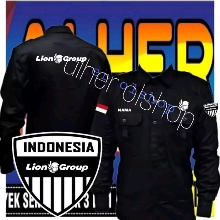 ready stok kemeja Lion group baju Lion group seragam lion group Pdh Lion group kemeja kerja lion gro