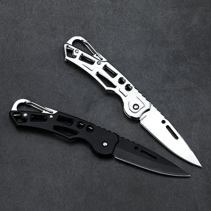 Small Folding Knife Survival Outdoor Tactical Pocket Knife Keychain