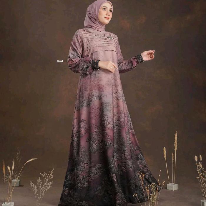FARINNA DREES by NADHEERA DRESS SILKY VIRAL COCOK DIPAKAI KONDANGAN, LAMARAN,GAUN PESTA,LEBARAN BISA