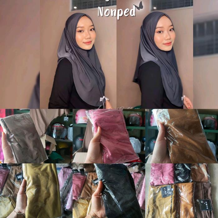 hijab non ped SIMPLE dan MODIS. hijab blusukan